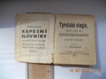 Prodám mini knihu Tyrolské elegie, K.H.Borovský